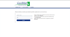 Desktop Screenshot of geomat.geo-vision.cz